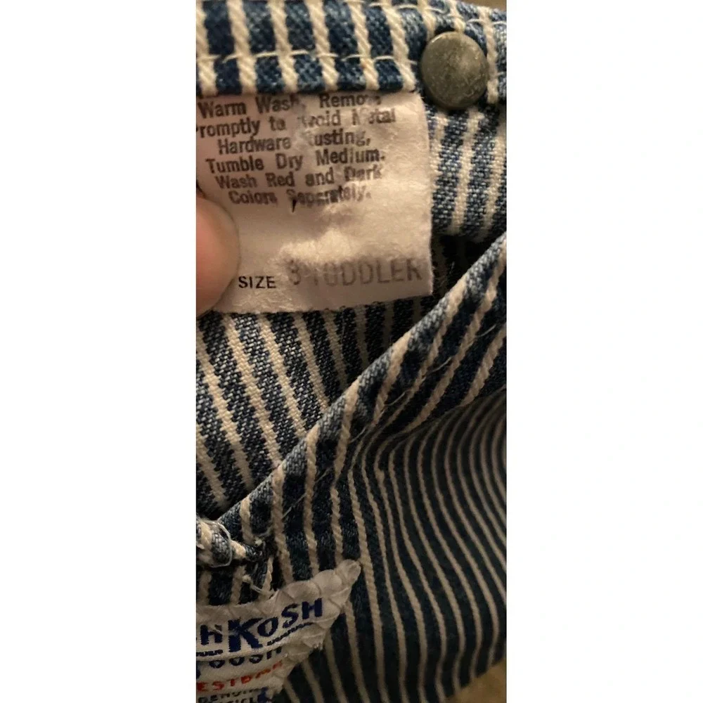 Vtg‎ oshkosh vestback overhalls 3 toddler